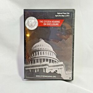 2013 The Citizen Hearing On Disclosure 10 Disc‎ DVD UFO Extraterrestrial Mint!
